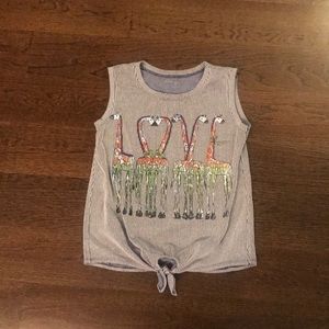 Tank Top with tie in the front